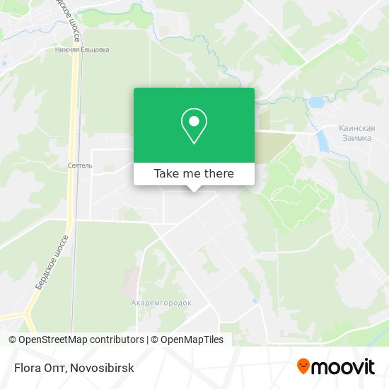 Flora Опт map