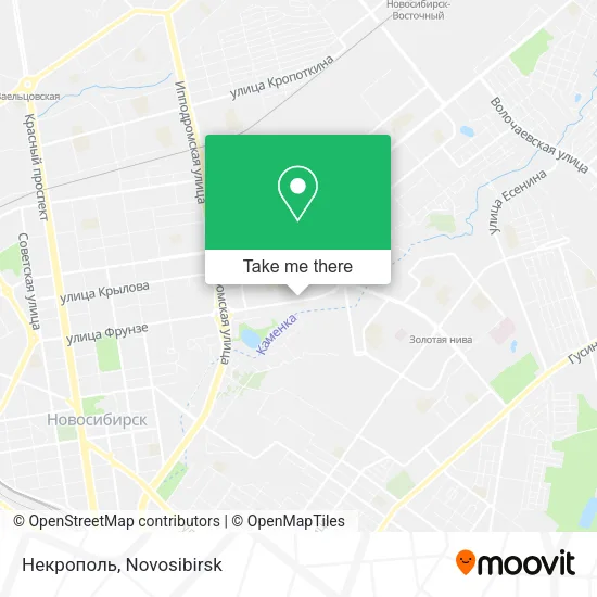 Некрополь map