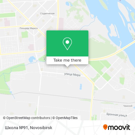 Школа №91 map