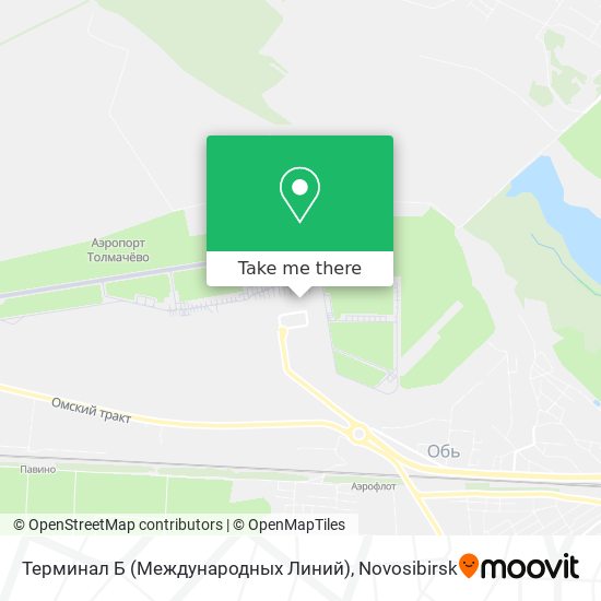 Терминал Б (Международных Линий) map