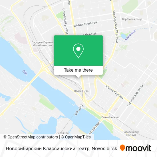 Новосибирский Классический Театр map