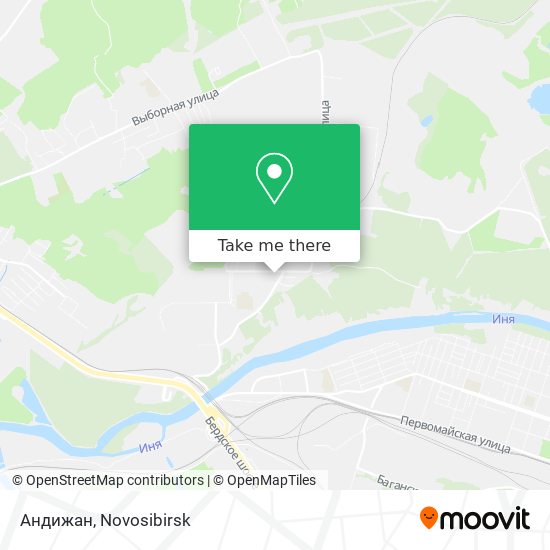 Андижан map