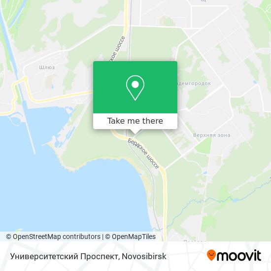 Университетский Проспект map
