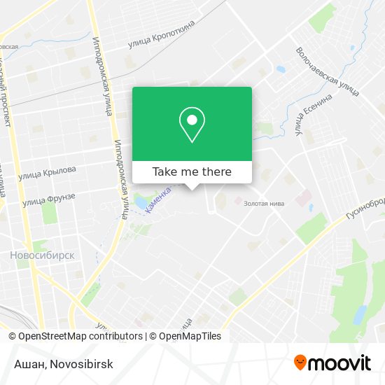 Ашан map