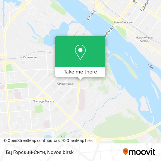 Бц Горский-Сити map