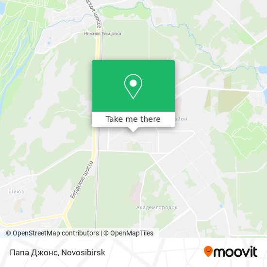Папа Джонс map