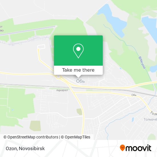 Ozon map