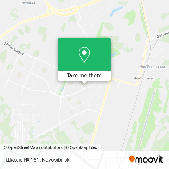 Школа № 151 map