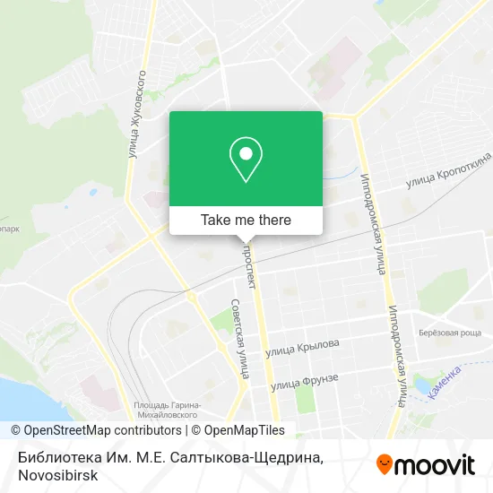 Библиотека Им. М.Е. Салтыкова-Щедрина map