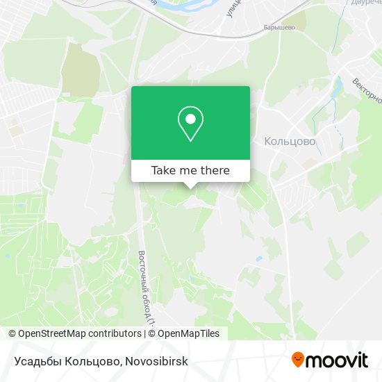 Усадьбы Кольцово map
