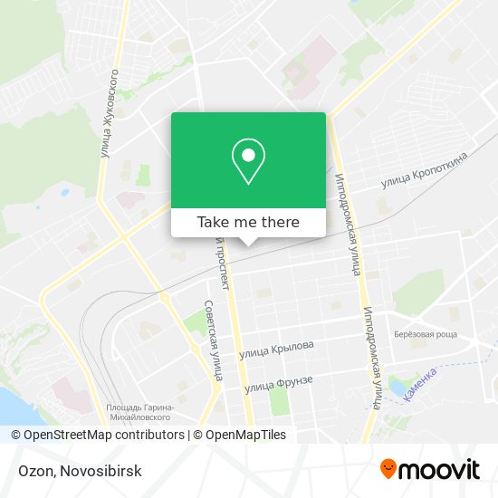 Ozon map