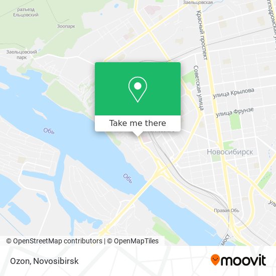 Ozon map
