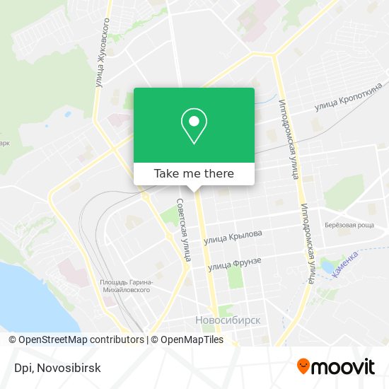 Dpi map