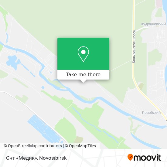Снт «Медик» map