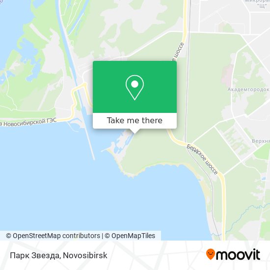 Парк Звезда map
