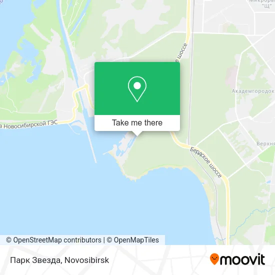 Парк Звезда map