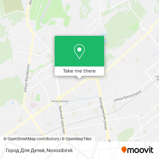 Город Для Детей map