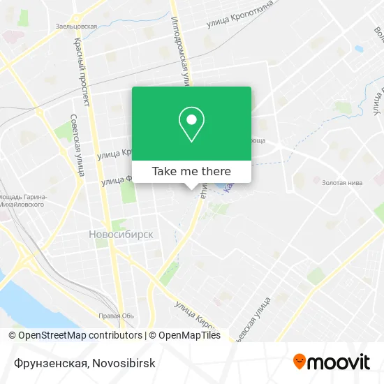 Фрунзенская map