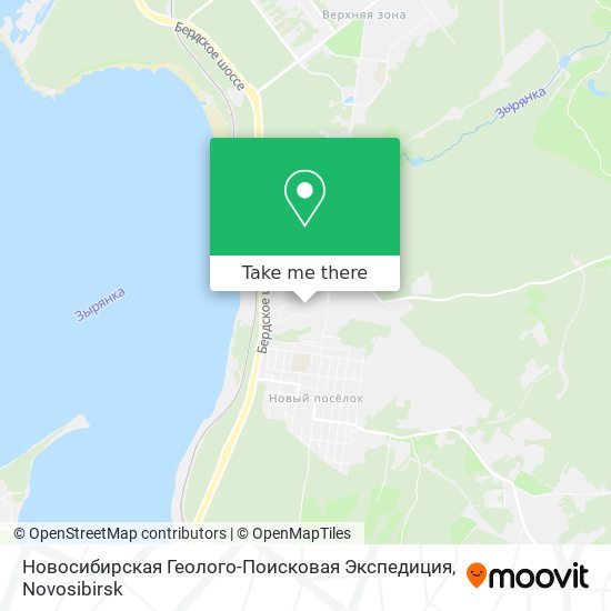 Новосибирская Геолого-Поисковая Экспедиция map