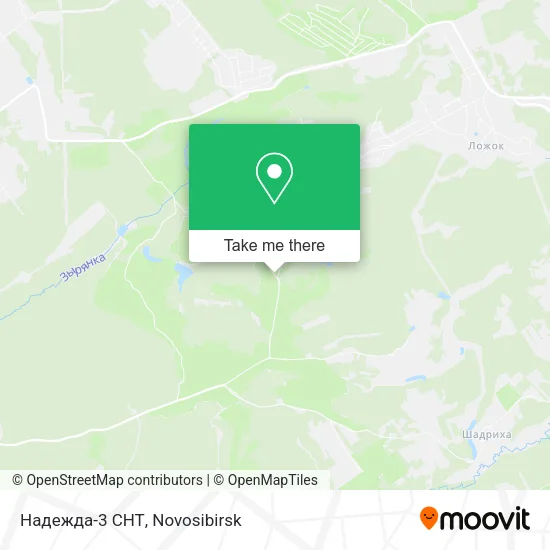 Надежда-3 СНТ map