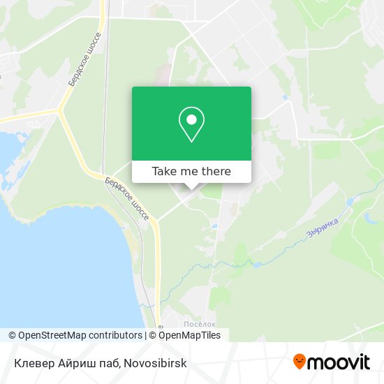 Клевер Айриш паб map