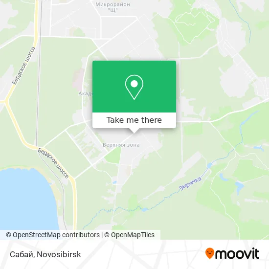 Сабай map