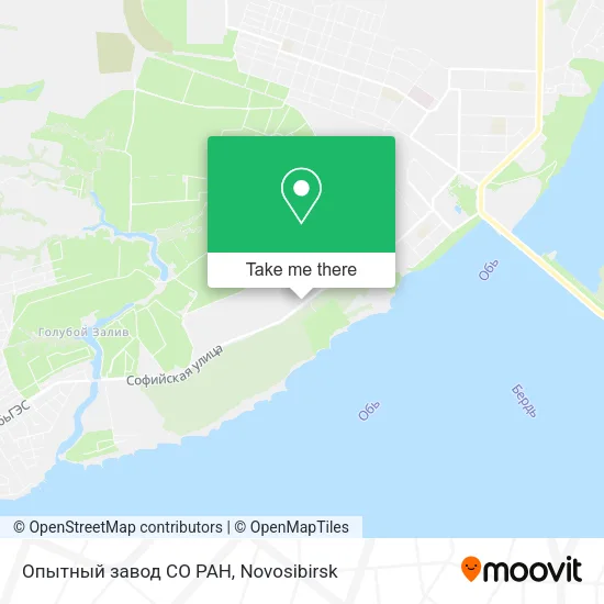 Опытный завод СО РАН map