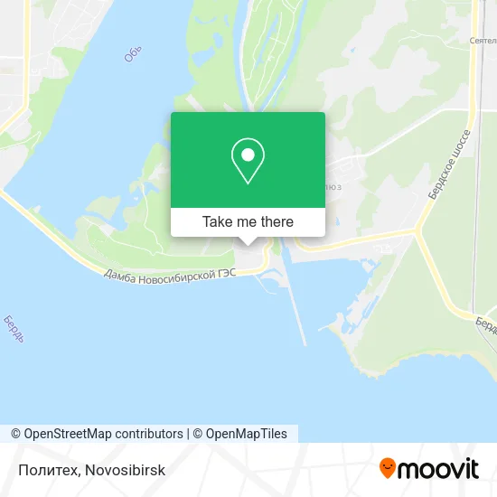 Политех map