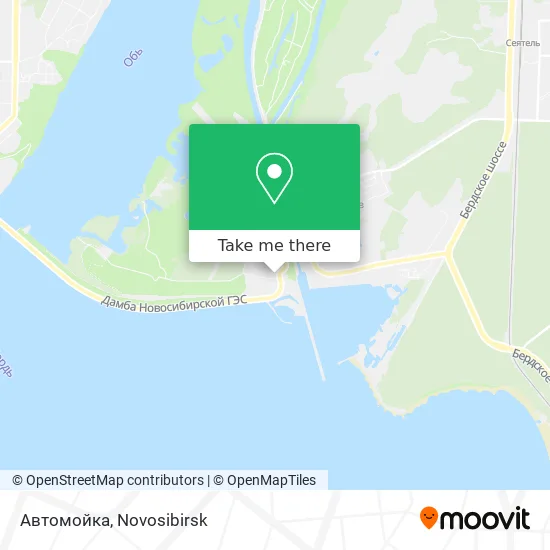 Автомойка map