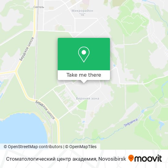 Стоматологический центр академия map