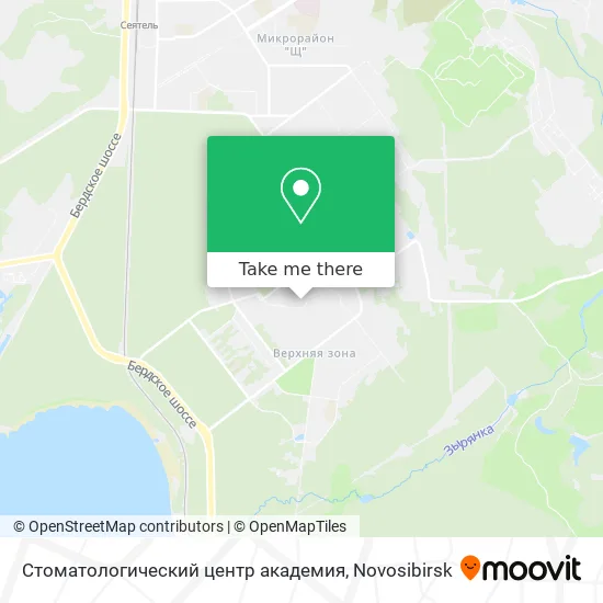 Стоматологический центр академия map