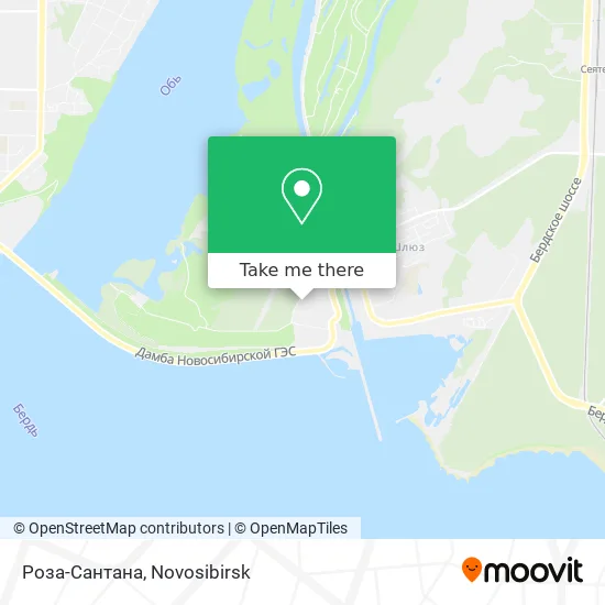 Роза-Сантана map