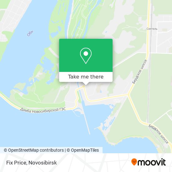 Fix Price map