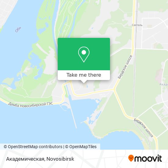 Академическая map