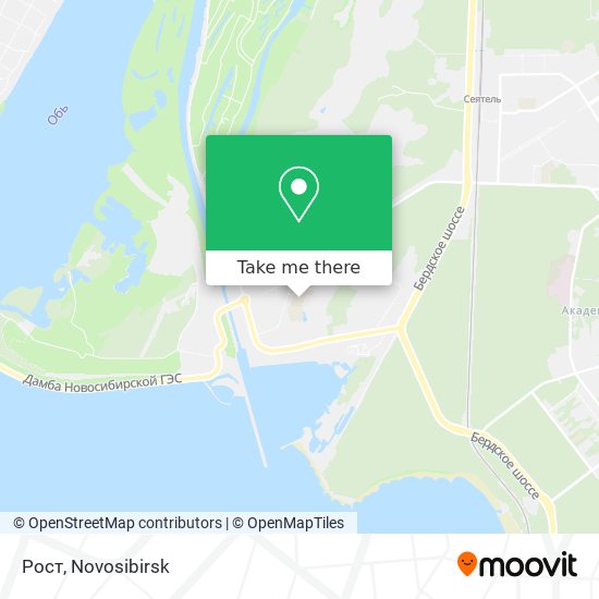 Рост map