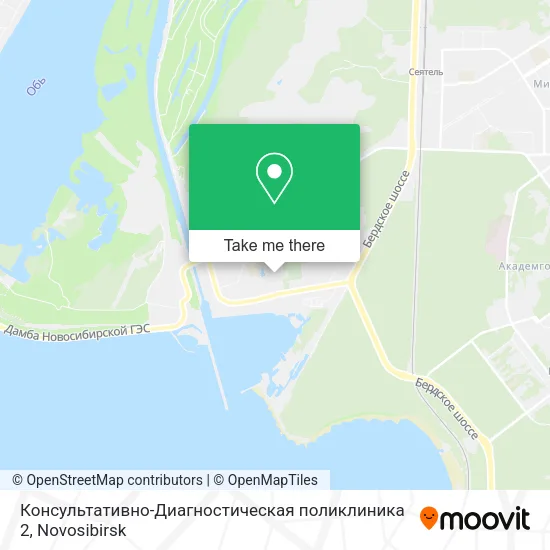 Консультативно-Диагностическая поликлиника 2 map
