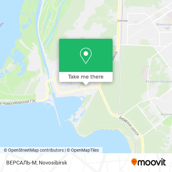 ВЕРСАЛЬ-М map