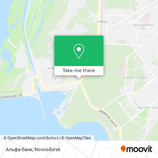Альфа-банк map