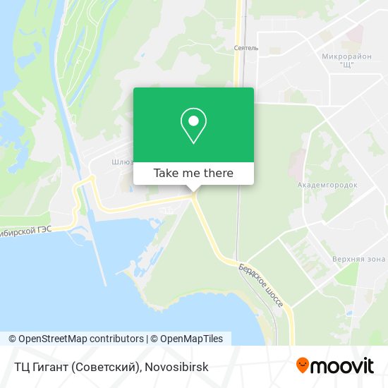 ТЦ Гигант (Советский) map