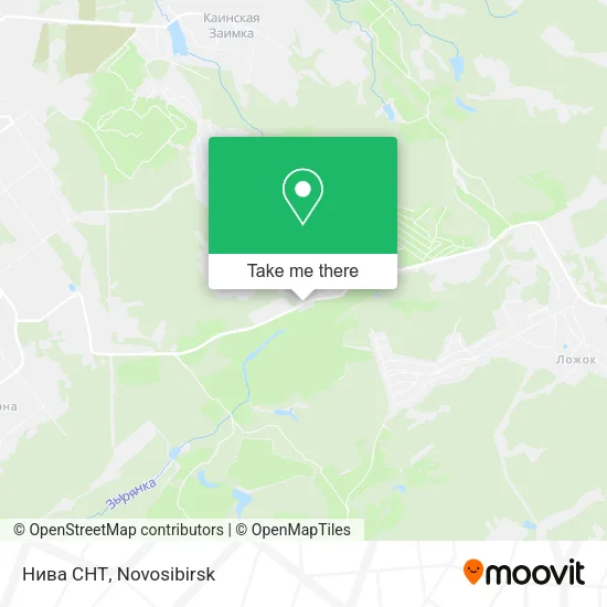 Нива СНТ map