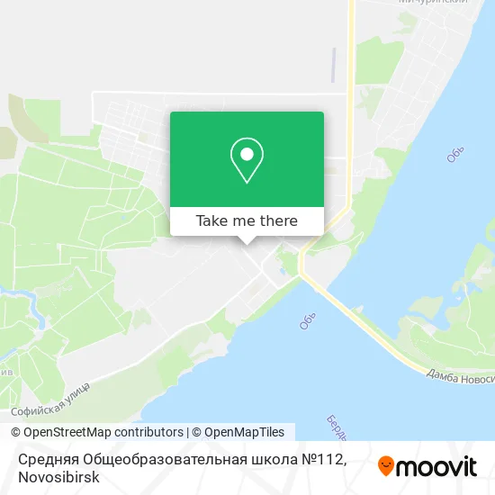 Средняя Общеобразовательная школа №112 map