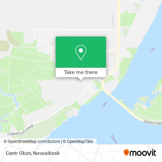 Centr Okon map