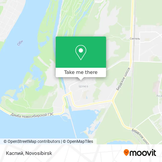 Каспий map