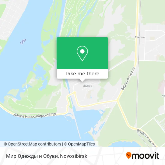 Мир Одежды и Обуви map