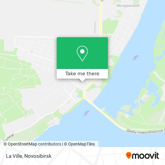 La Ville map