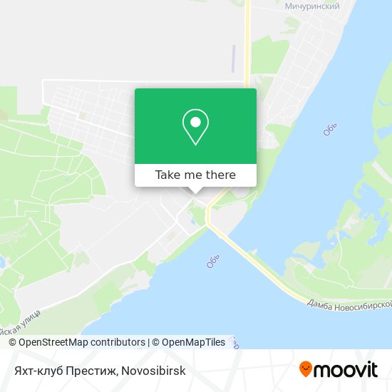 Яхт-клуб Престиж map