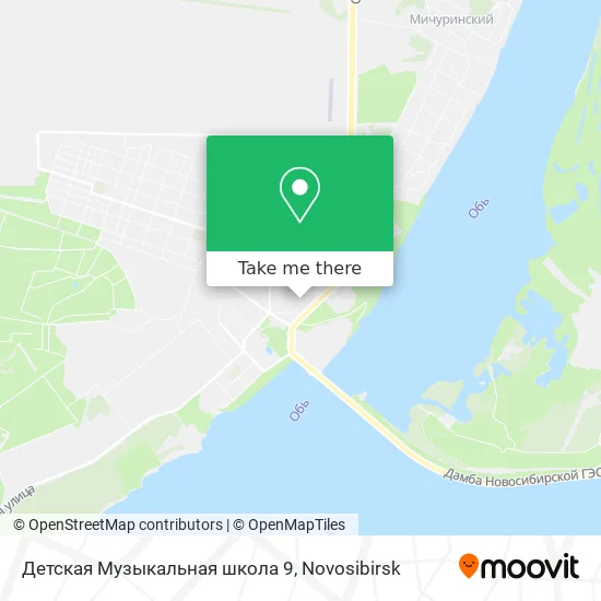 Детская Музыкальная школа 9 map