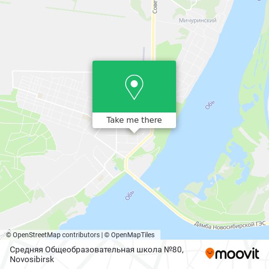 Средняя Общеобразовательная школа №80 map