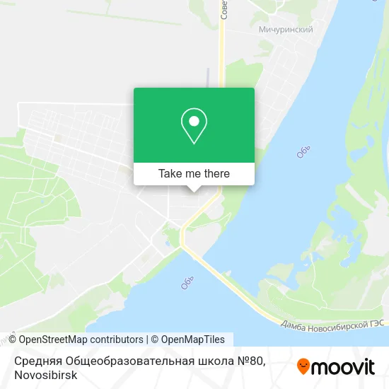 Средняя Общеобразовательная школа №80 map