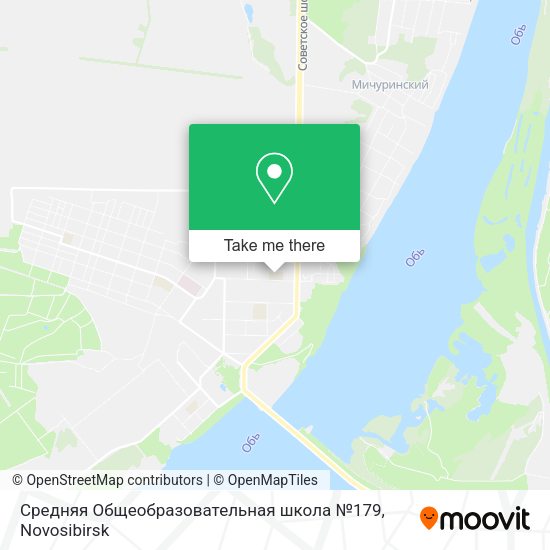 Средняя Общеобразовательная школа №179 map